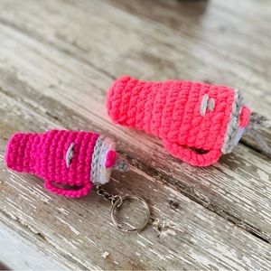 Tumbler Charm & Keychain